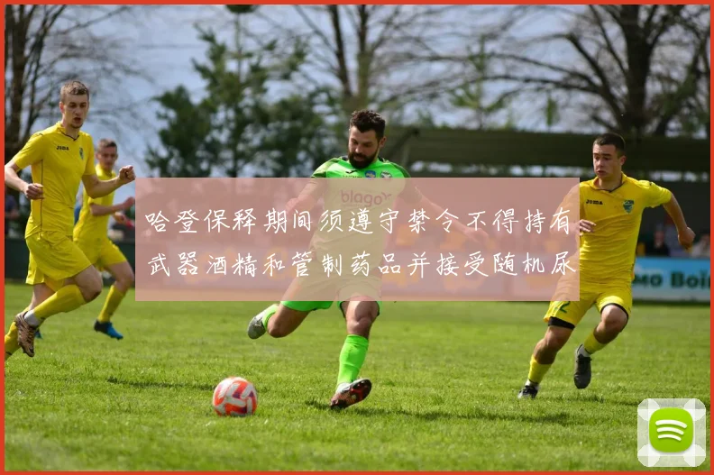 哈登保释期间须遵守禁令不得持有武器酒精和管制药品并接受随机尿检