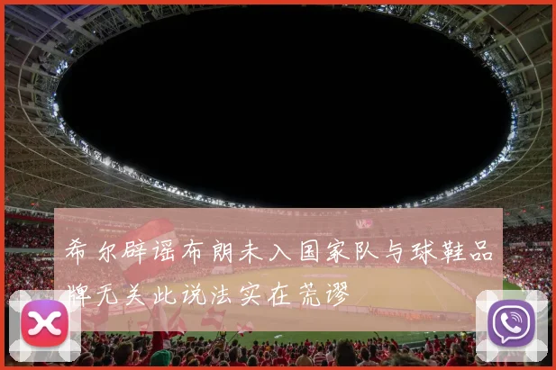 希尔辟谣布朗未入国家队与球鞋品牌无关此说法实在荒谬
